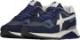 W6Yz Technical fabric and suede sneakers Yak-M. Blue Heren - Thumbnail 3