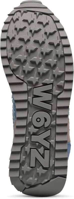 W6Yz Fabric and suede sneakers Deva W.