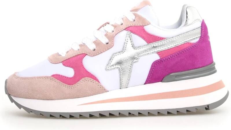 W6Yz Fuchsia Sneakers voor Vrouwen