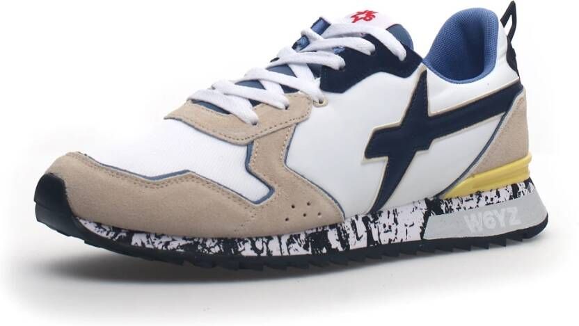 W6Yz Gele Sneakers Hardlopen Sportief Lichtgewicht Multicolor Heren