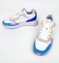 W6Yz Glamoureuze Multicolor Suède Sneakers Multicolor - Thumbnail 6