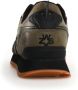 W6Yz Groene Sneakers met Suède Inzetstukken Green Heren - Thumbnail 4