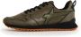 W6Yz Groene Sneakers met Suède Inzetstukken Green Heren - Thumbnail 5