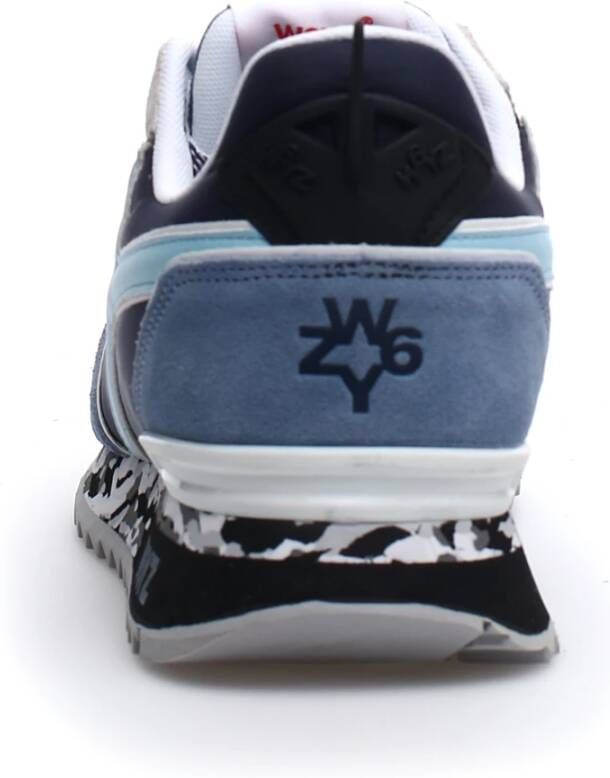 W6Yz Laced Shoes Blauw Heren