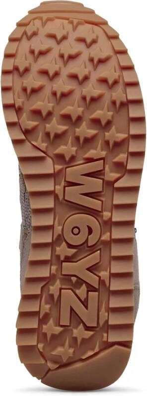 W6Yz Leather and suede sneakers Deva W.