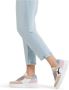 W6Yz Leren Sneakers met Suède Inzetstukken Multicolor Dames - Thumbnail 3