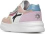 W6Yz Leren Sneakers met Suède Inzetstukken Multicolor Dames - Thumbnail 6