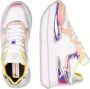 W6Yz Leather and technical fabric sneakers Deva W. White Dames - Thumbnail 3