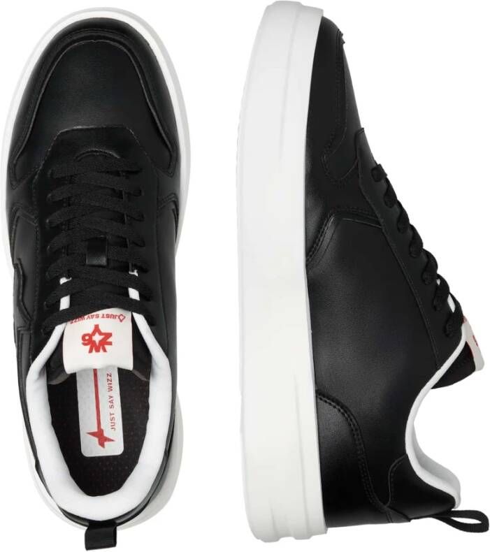 W6Yz Leather sneakers Bond-Uni. Black Heren