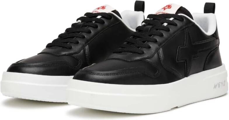 W6Yz Leather sneakers Bond-Uni. Black Heren