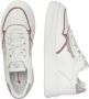 W6Yz Leather sneakers with glitter Xenia W. White Dames - Thumbnail 3
