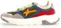 W6Yz Multicolor Sneakers voor Moderne Mannen Multicolor Heren - Thumbnail 2