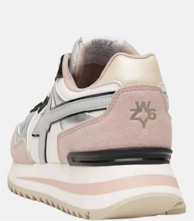 W6Yz Poeder Roze Sneakers Pink Dames