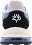 W6Yz Suede and technical fabric sneakers Breeze-M. Blue Heren - Thumbnail 12