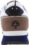 W6Yz Suede and technical fabric sneakers Breeze-M. Blue Heren - Thumbnail 19
