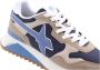 W6Yz Beige Technische Suède Sneakers YAK Beige Heren - Thumbnail 9