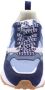 W6Yz Suede and technical fabric sneakers Loop-Uni. Blue Unisex - Thumbnail 5