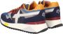 W6Yz Men & Shoes Laced Yak 08 Blauw Heren - Thumbnail 5