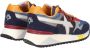 W6Yz Men & Shoes Laced Yak 08 Blauw Heren - Thumbnail 7