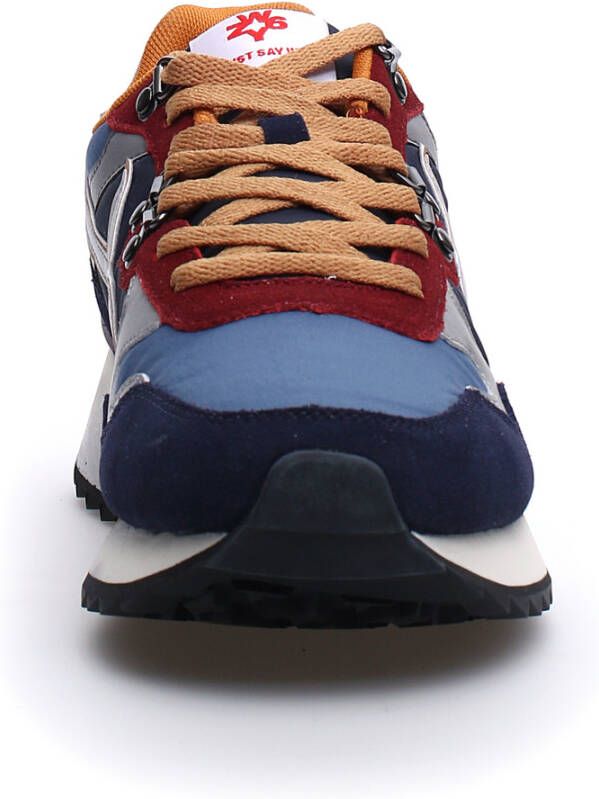 W6Yz Men & Shoes Laced Yak 08 Blauw Heren