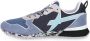 W6Yz Technical fabric and suede sneakers Jet-M. Blue Heren - Thumbnail 8
