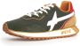 W6Yz Urban Running Sneaker met Suede Inzetstukken Multicolor Heren - Thumbnail 6