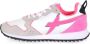 W6Yz Trendy Wit Fuchsia Sneakers White Dames - Thumbnail 3