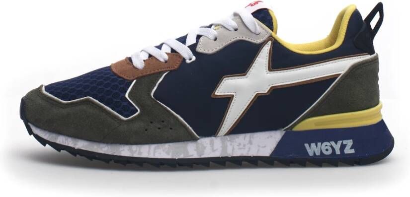 W6Yz Ss23 Herenschoenen met veters Blue Heren