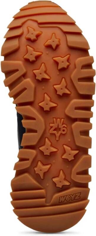 W6Yz Suede and technical fabric sneakers Breeze 3-M.