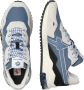 W6Yz Suede and technical fabric sneakers Breeze-M. Blue Heren - Thumbnail 4