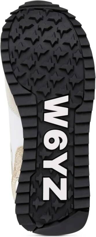 W6Yz Suede and technical fabric sneakers Deva W.