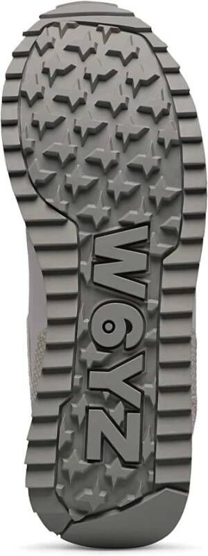 W6Yz Suede and technical fabric sneakers Deva W.
