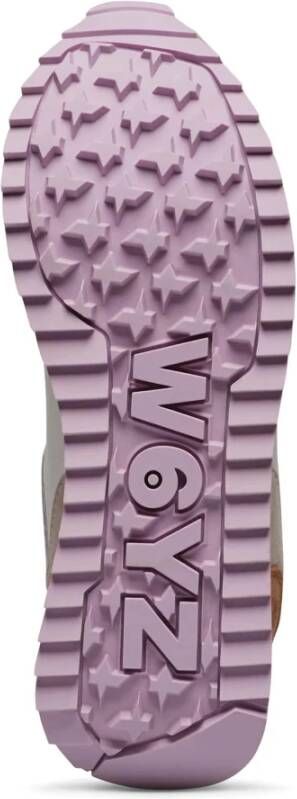 W6Yz Suede and technical fabric sneakers Deva W.