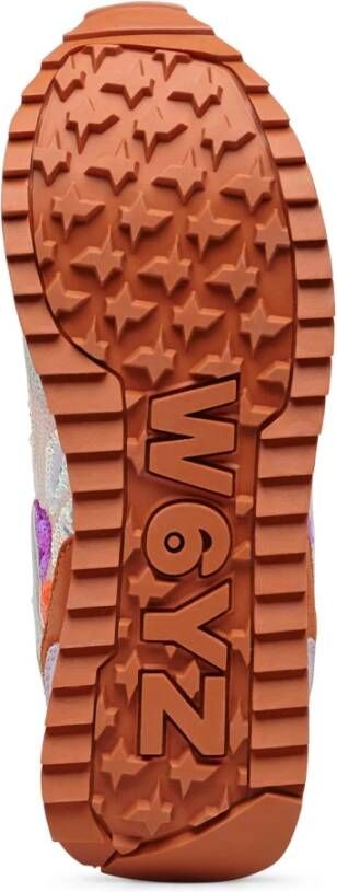 W6Yz Suede and technical fabric sneakers Deva W.