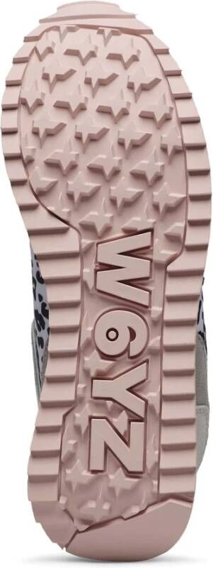 W6Yz Suede and technical fabric sneakers Deva W.