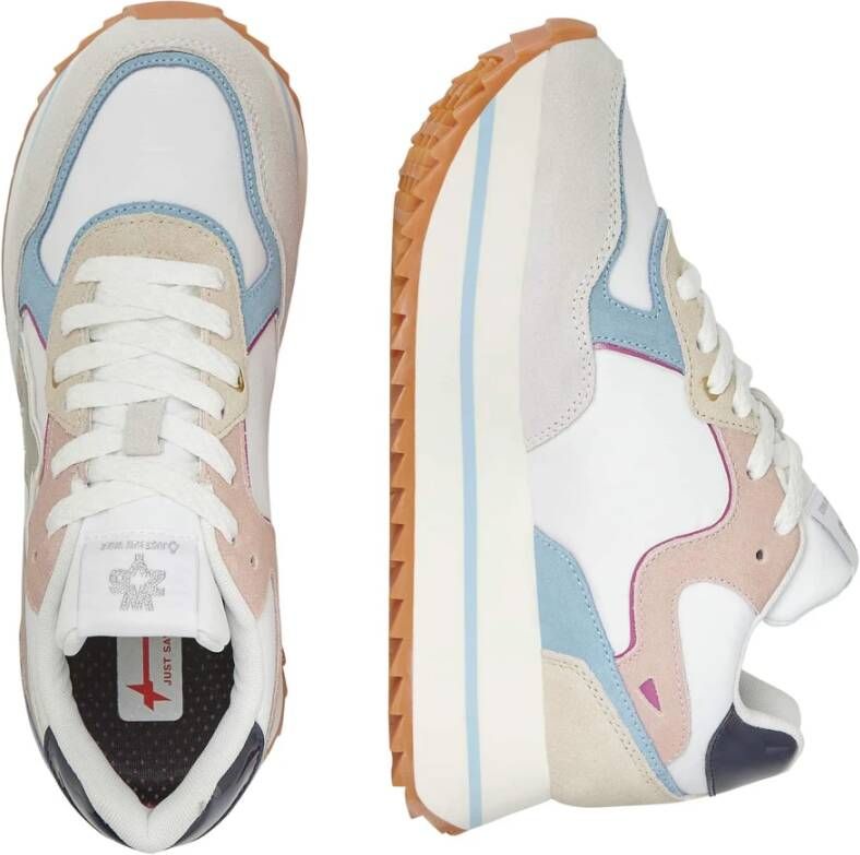 W6Yz Suede and technical fabric sneakers Deva W. Multicolor Dames