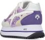 W6Yz Suede and technical fabric sneakers Deva W. Purple Dames - Thumbnail 5