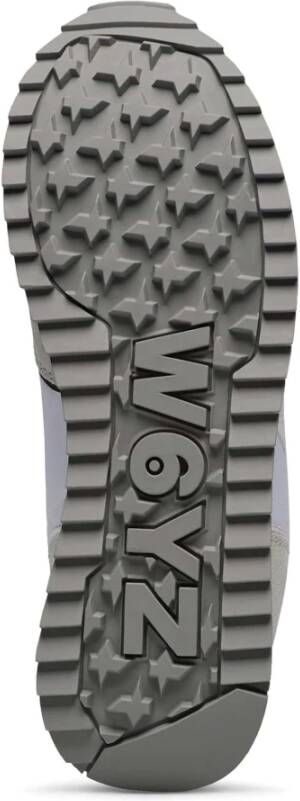 W6Yz Suede and technical fabric sneakers Jet-W.