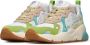 W6Yz Suede and technical fabric sneakers Sarah-W. Multicolor Dames - Thumbnail 4