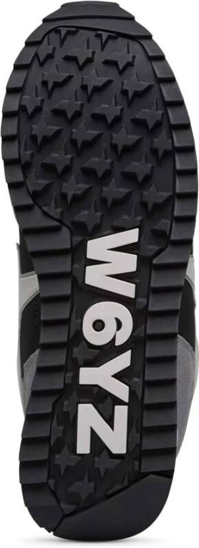 W6Yz Suede and technical fabric sneakers Yak-M.