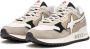 W6Yz Suede and technical fabric sneakers Yak-M. Beige Heren - Thumbnail 4