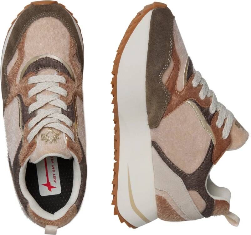 W6Yz Suede sneakers Anny 2 W. Beige Dames