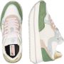 W6Yz Technical fabric and suede sneakers Deva W. Green Dames - Thumbnail 3