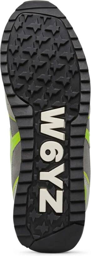 W6Yz Technical fabric and suede sneakers Jet-M.