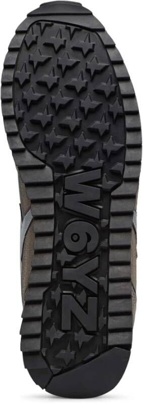 W6Yz Technical fabric and suede sneakers Jet-M.