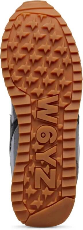 W6Yz Technical fabric and suede sneakers Jet-M.