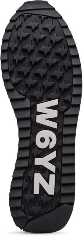 W6Yz Technical fabric and suede sneakers Jet-M.