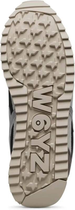 W6Yz Technical fabric and suede sneakers Jet-M.