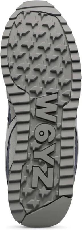 W6Yz Technical fabric and suede sneakers Jet-M.