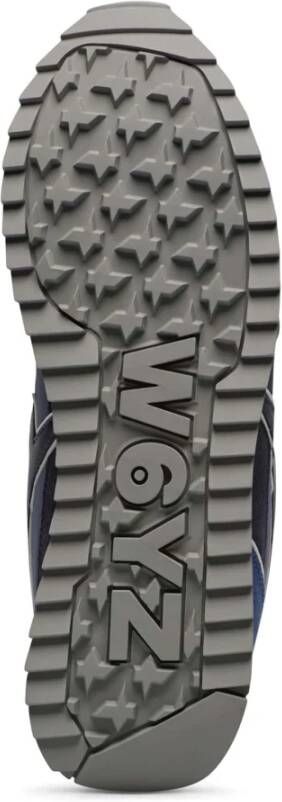 W6Yz Technical fabric and suede sneakers Jet-M.